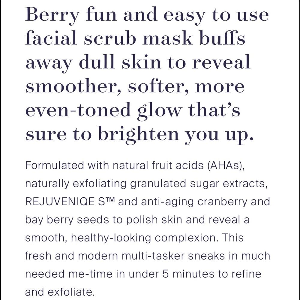 💖🆕💖 Monat Berry Refined Scrub - Picture 4 of 10